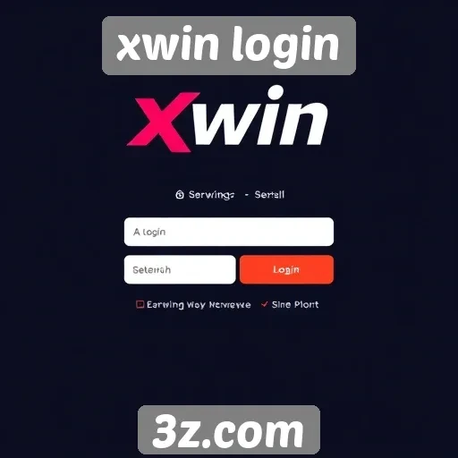 Análise da interface do site xwin login
